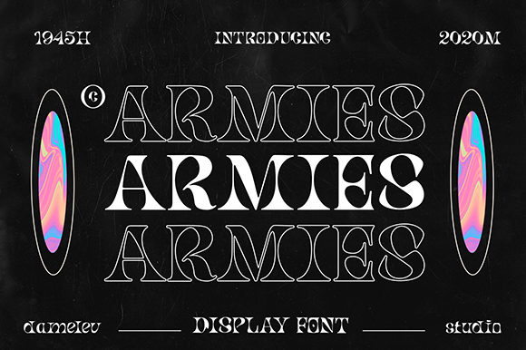 Armies Font: A Bold Display Type for Creative Projects