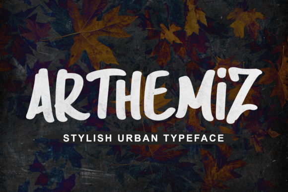Arthemiz: A Dynamic Display Font for Creative Makers