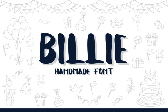 Billie: A Fun and Thick-Lettered Display Font for Creative Projects