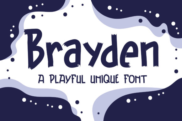 Brayden Font for Playful Branding and Creative Projects