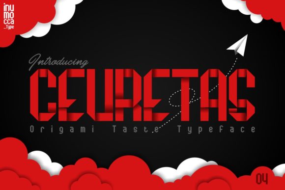 Ceuretas: A Bold Display Font for Branding Impact