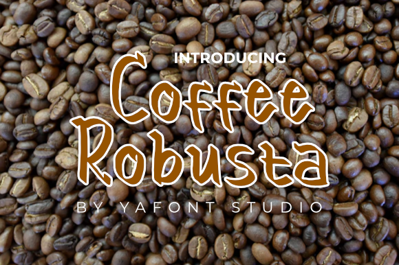Coffee Robusta Font for Branding and Design Projects