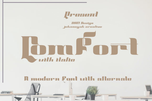 Comfort Font for Professional and Stylish Branding