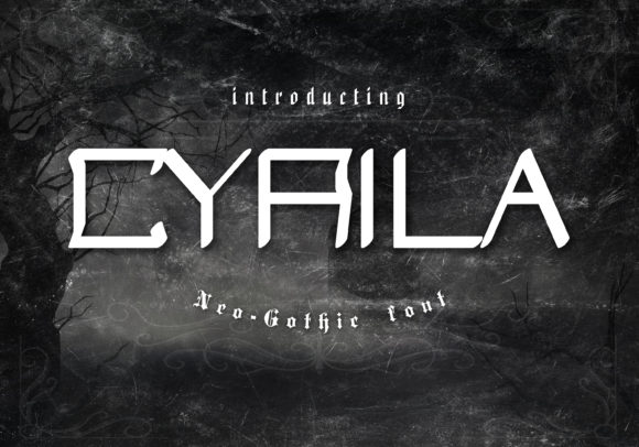 Cyrila: A Bold Display Font for Authentic Editorial Design