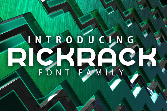 Enhance Your Brand with the Bold Rickrack Font