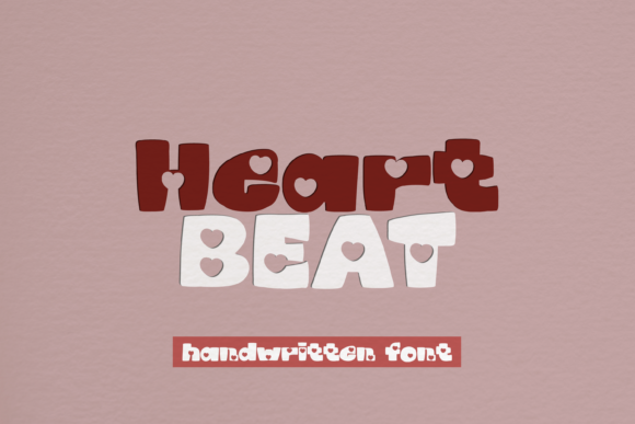 Heartbeat: A Warm Display Font for Creative Branding