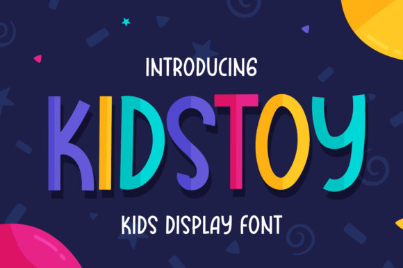 Kidstoy Display Font for Bold Brand Campaigns