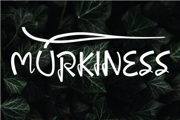 Murkiness Font for Bold and Trendy Handmade Creations