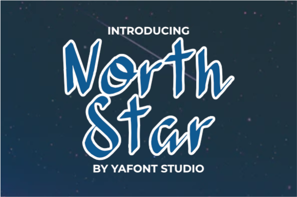 North Star: A Display Font That Elevates Branding Projects