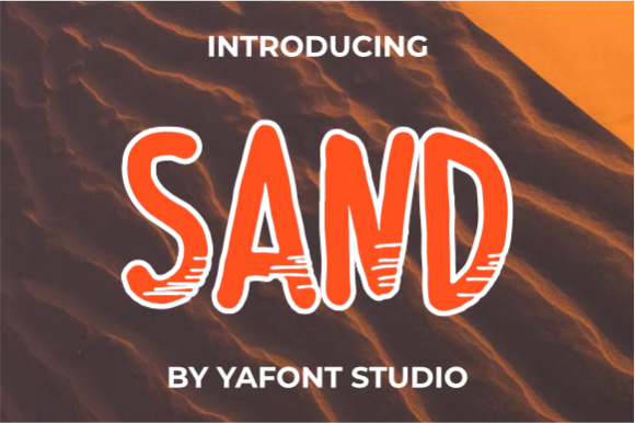 Sand Font for Web Design Projects