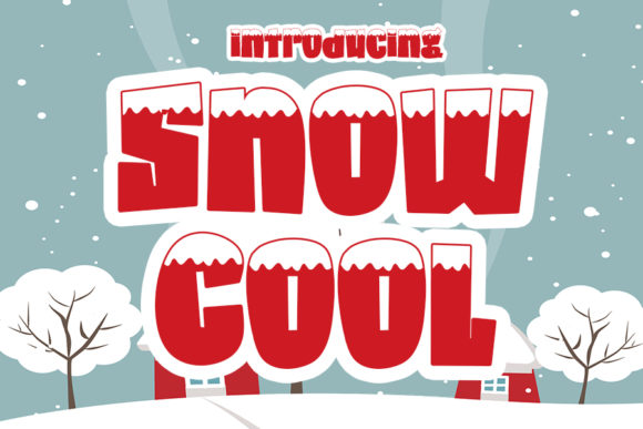 Snow Cool Font for Creative Projects and Branding