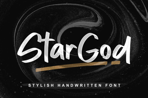Stargod Font for Handmade and Commercial Projects