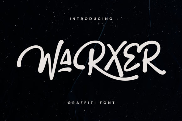 Warxer: A Trendy Display Font for Modern Editorial Design